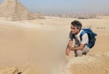 Italian archaeologist Armando May